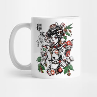 Cool Girl Pop Art Japanese Urban Fashion Style Mug